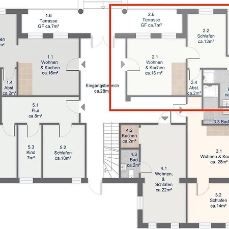 Ferienwohnung Muschelbank - Sanssouci 아파트 *